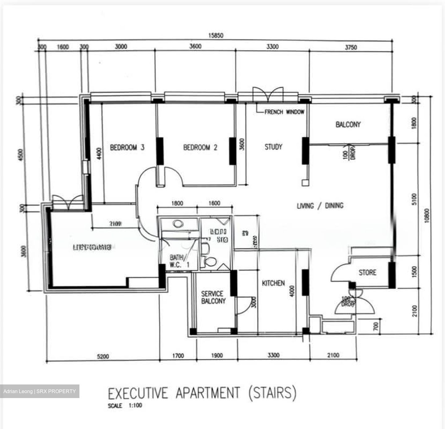 Blk 853 Hougang Central (Hougang), HDB Executive #600462421